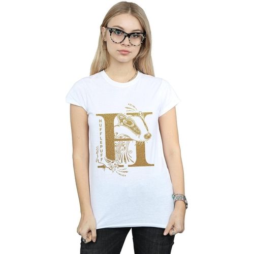 T-shirt Harry Potter Hufflepuff - Harry Potter - Modalova