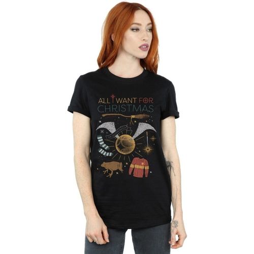 T-shirt Harry Potter All I Want For - Harry Potter - Modalova