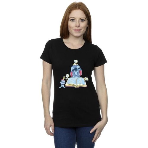 T-shirt Reading Reading A Book - Disney - Modalova