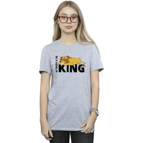 T-shirt The Lion King Daddy Is King - Disney - Modalova