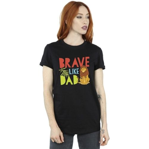 T-shirt The Lion King Brave Like Dad - Disney - Modalova