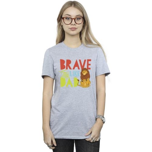T-shirt The Lion King Brave Like Dad - Disney - Modalova