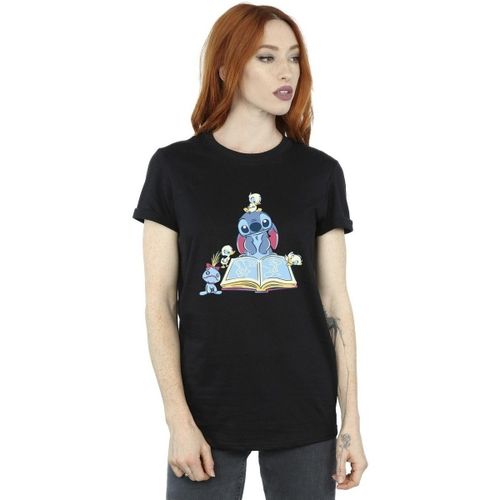 T-shirt Reading Reading A Book - Disney - Modalova