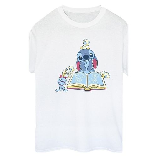 T-shirt Reading Reading A Book - Disney - Modalova