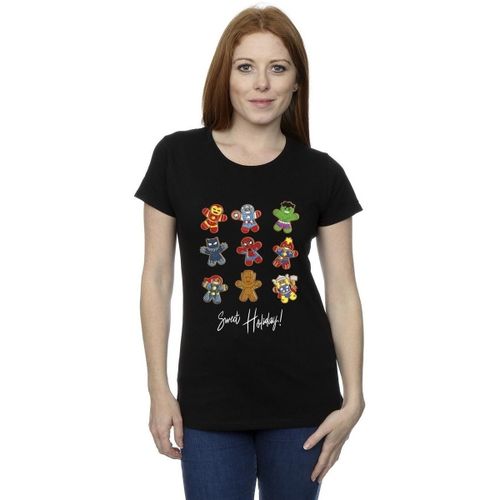 T-shirt Marvel Gingerbread Avengers - Marvel - Modalova