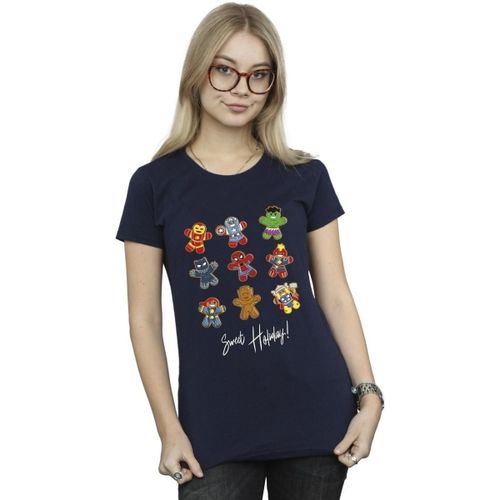 T-shirt Marvel Gingerbread Avengers - Marvel - Modalova