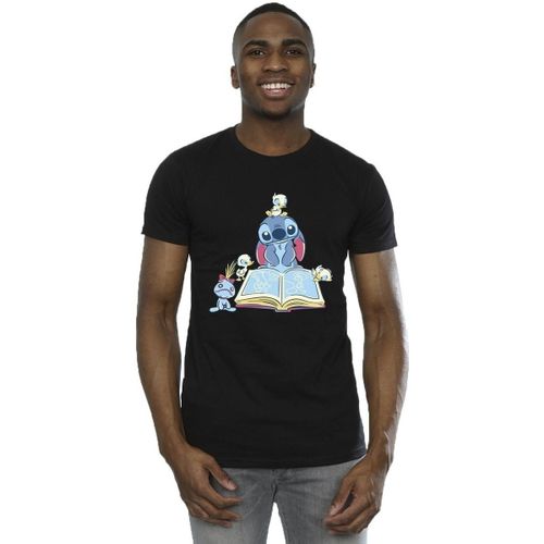 T-shirt Reading Reading A Book - Disney - Modalova