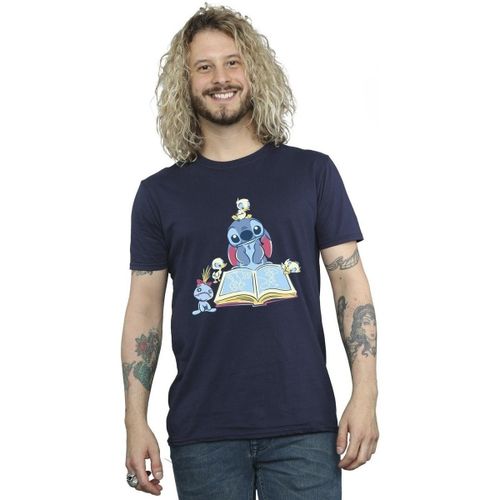 T-shirt Reading Reading A Book - Disney - Modalova