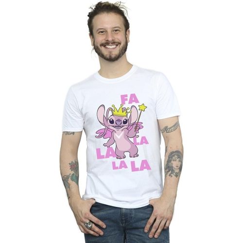T-shirt Disney Angel Fa La La - Disney - Modalova