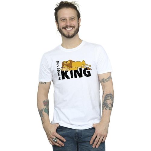 T-shirt The Lion King Daddy Is King - Disney - Modalova