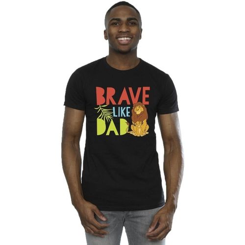 T-shirt The Lion King Brave Like Dad - Disney - Modalova