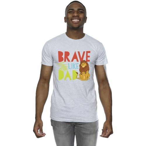 T-shirt The Lion King Brave Like Dad - Disney - Modalova