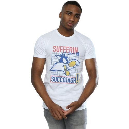 T-shirt Sufferin Succotash - Dessins Animés - Modalova