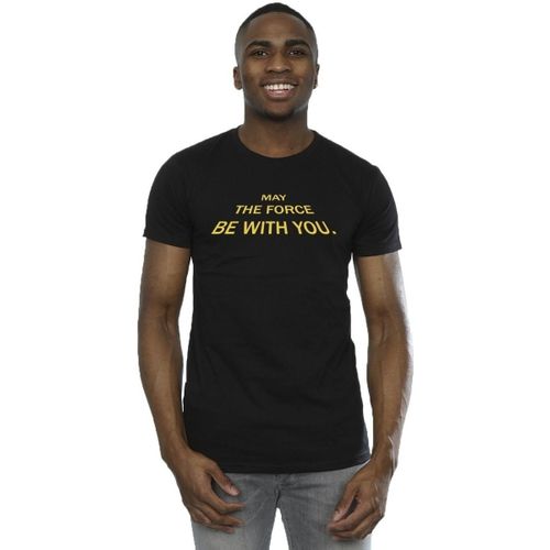 T-shirt May The Force Opening Crawls - Disney - Modalova