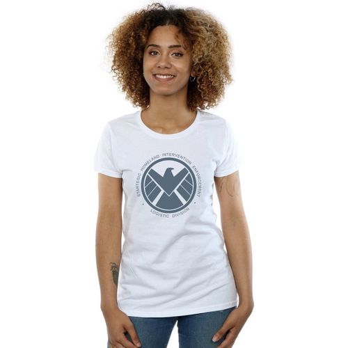 T-shirt Agents Of SHIELD Logistics Division - Marvel - Modalova