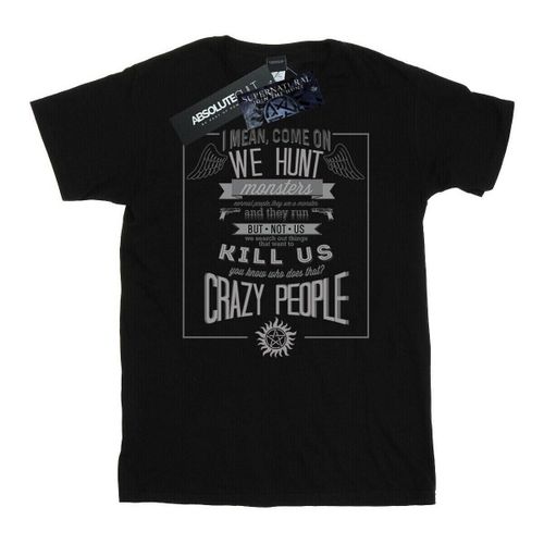 T-shirt Supernatural Crazy People - Supernatural - Modalova