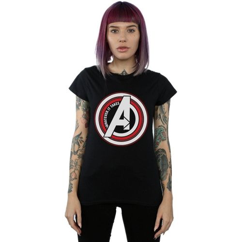 T-shirt Avengers Endgame Whatever It Takes Symbol - Marvel - Modalova