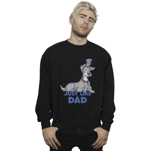 Sweat-shirt Lady And The Tramp Just Like Dad - Disney - Modalova