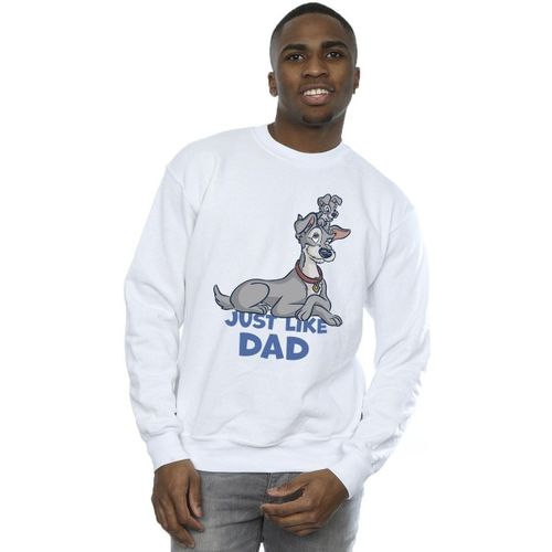 Sweat-shirt Lady And The Tramp Just Like Dad - Disney - Modalova