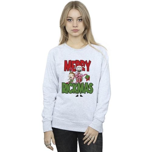 Sweat-shirt Merry Rickmas - Dessins Animés - Modalova