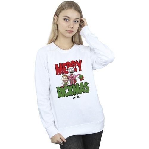 Sweat-shirt Merry Rickmas - Dessins Animés - Modalova