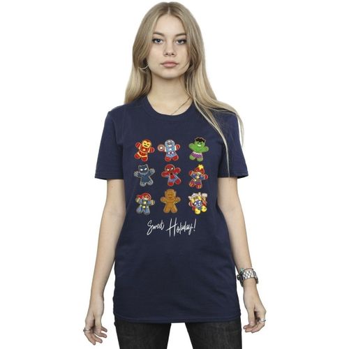 T-shirt Marvel Gingerbread Avengers - Marvel - Modalova