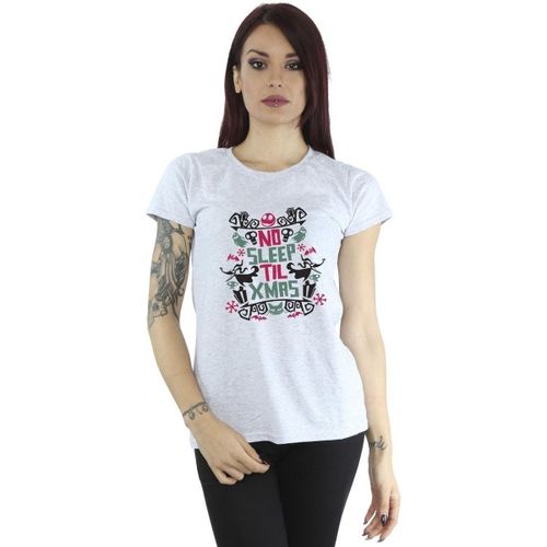 T-shirt The Nightmare Before Christmas No Sleep Til Xmas - Disney - Modalova