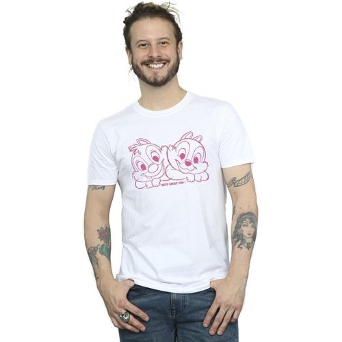 T-shirt Chip 'n' Dale Nuts About You - Disney - Modalova