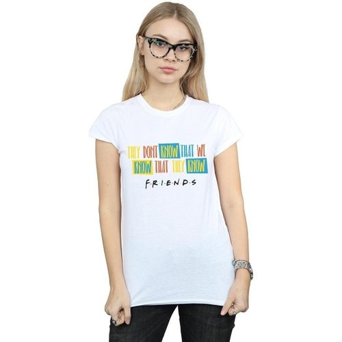 T-shirt They Don't Know Script - Friends - Modalova