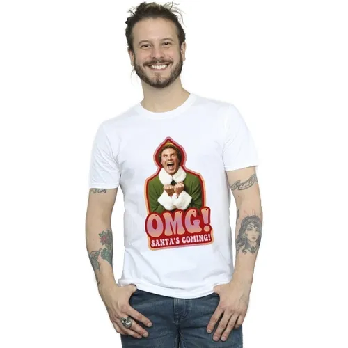 T-shirt Elf Santa's Coming - Elf - Modalova