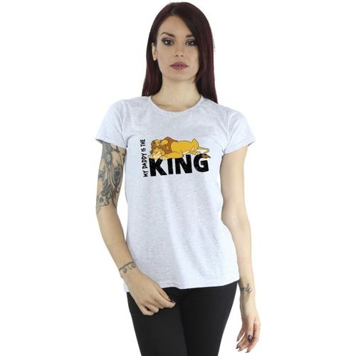 T-shirt The Lion King Daddy Is King - Disney - Modalova