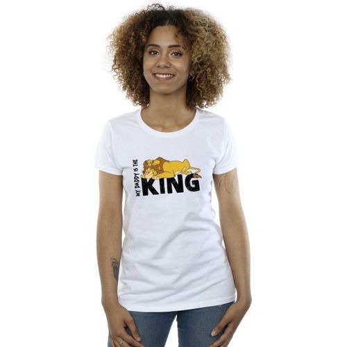T-shirt The Lion King Daddy Is King - Disney - Modalova
