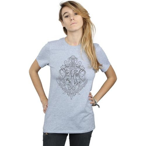 T-shirt Hogwarts Draco Dormiens - Harry Potter - Modalova