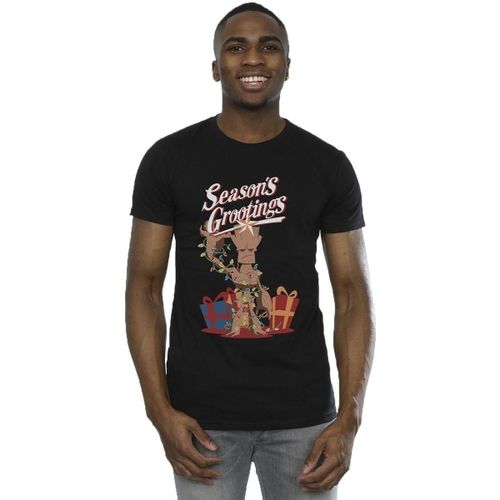 T-shirt Marvel Season's Grootings - Marvel - Modalova