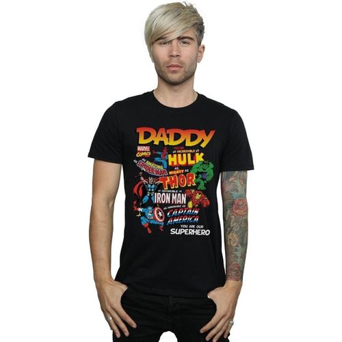 T-shirt Marvel Our Dad Superhero - Marvel - Modalova
