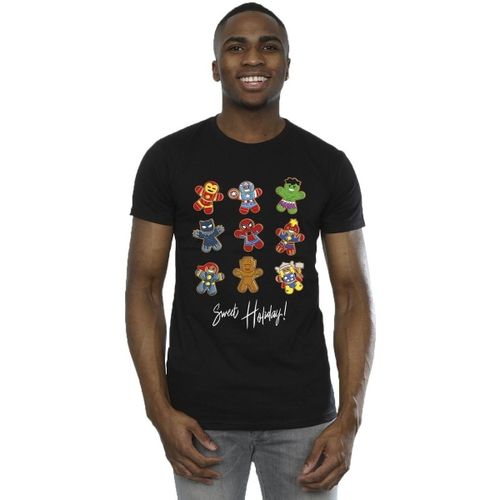 T-shirt Marvel Gingerbread Avengers - Marvel - Modalova