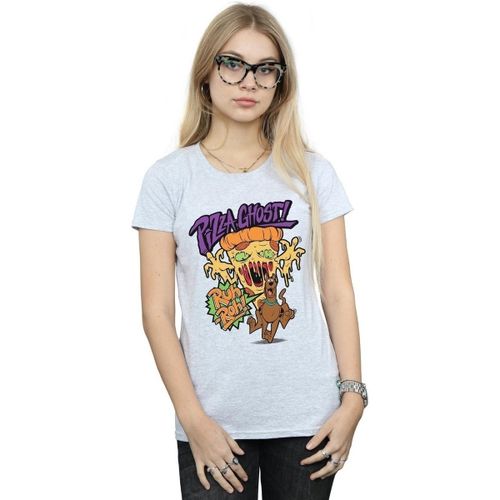 T-shirt Dessins Animés Pizza Ghost - Dessins Animés - Modalova