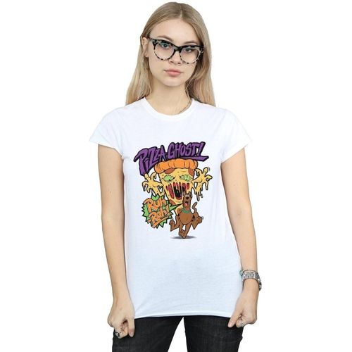 T-shirt Dessins Animés Pizza Ghost - Dessins Animés - Modalova