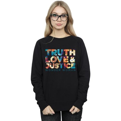 Sweat-shirt 84 Truth Love Justice - Dc Comics - Modalova
