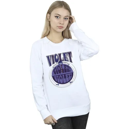 Sweat-shirt Violet Turning Violet - Willy Wonka - Modalova