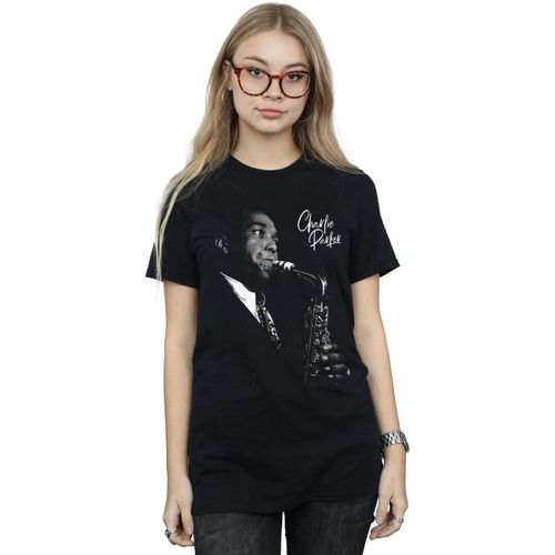 T-shirt Playing Saxophone - Charlie Parker - Modalova