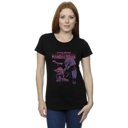 T-shirt The Mandalorian Hello Friend - Disney - Modalova