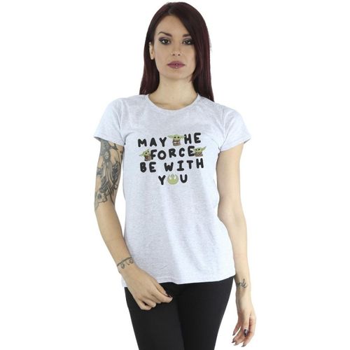 T-shirt The Mandalorian May The Force Be With You - Disney - Modalova