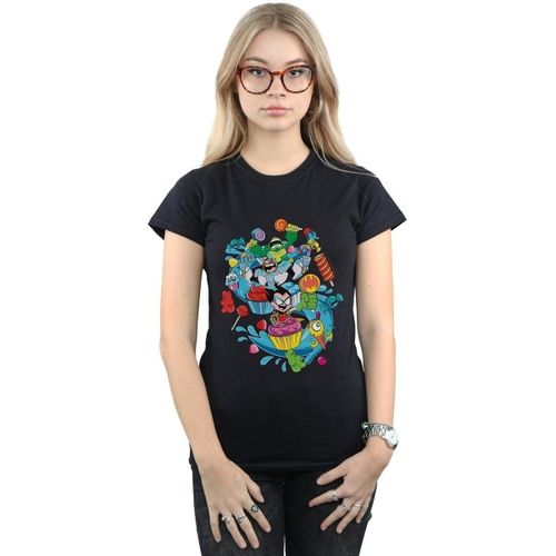 T-shirt Teen Titans Go Candy Mania - Dc Comics - Modalova