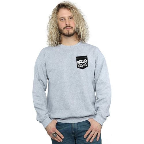 Sweat-shirt Faux Pocket - Dessins Animés - Modalova