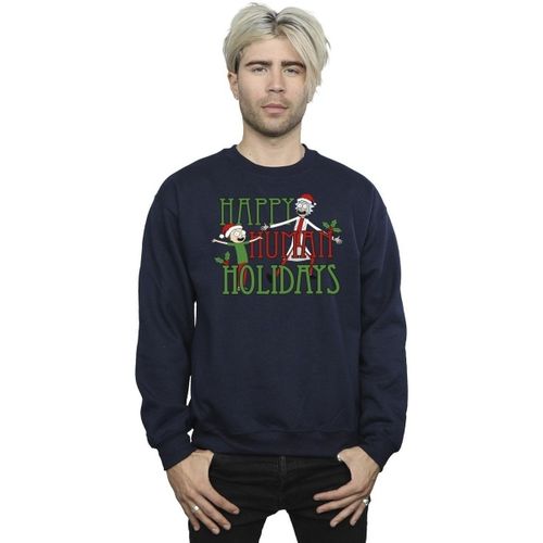 Sweat-shirt Happy Human Holidays - Dessins Animés - Modalova
