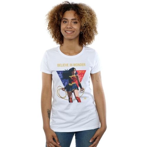 T-shirt 80th Anniversary Believe In Wonder - Dc Comics - Modalova