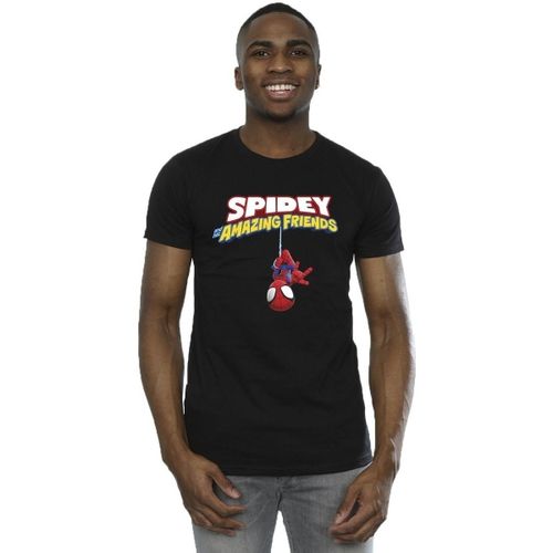 T-shirt Marvel Hanging Upside Down - Marvel - Modalova