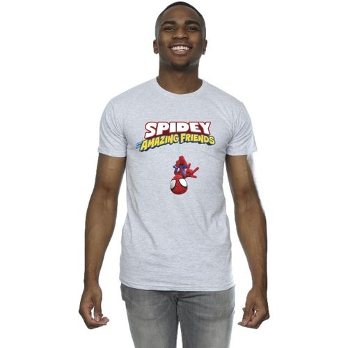 T-shirt Marvel Hanging Upside Down - Marvel - Modalova