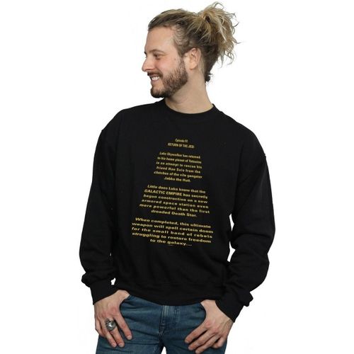Sweat-shirt Return Of The Jedi Opening Crawl - Disney - Modalova